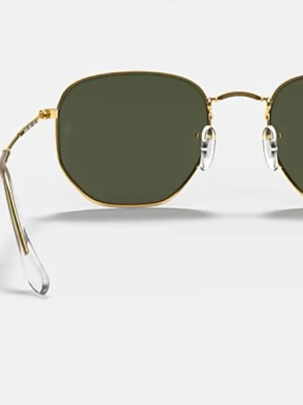 RAYBAN RB3548 Hexagonal Legend Sunglasses, Arista - G15 Green, 51, Unisex - New